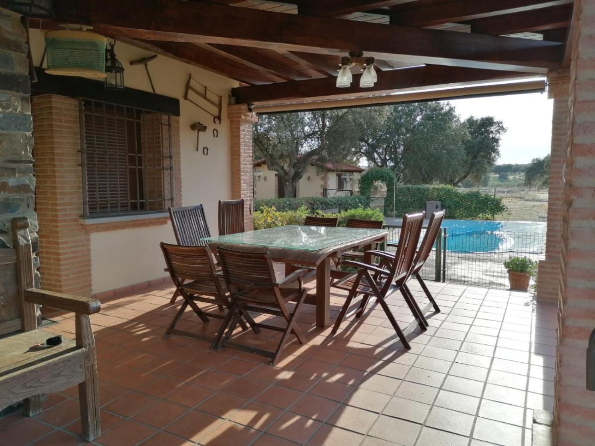 Casa Rural Suerte De Los Mozos Caces Esterno foto